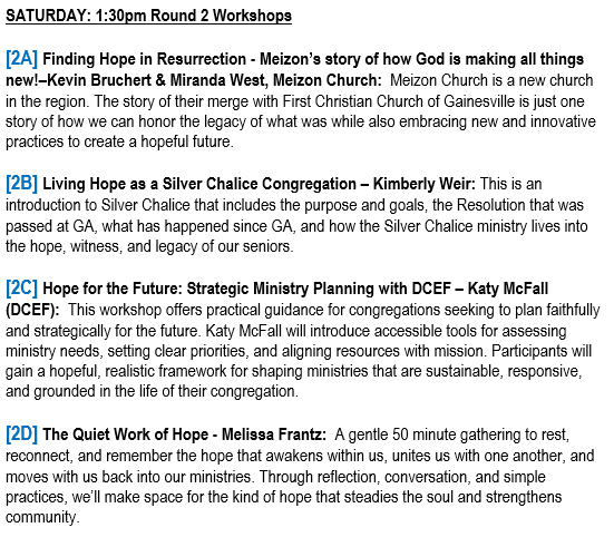 Round.2.Workshops